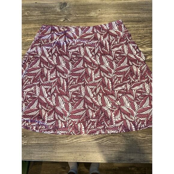 Eddie Bauer Women’s Brown Floral Skirt. Size Medium. Layered. NWOT. Z - Picture 1 of 8